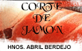 Hnos.Abril Berdejo. Corte de Jamon.